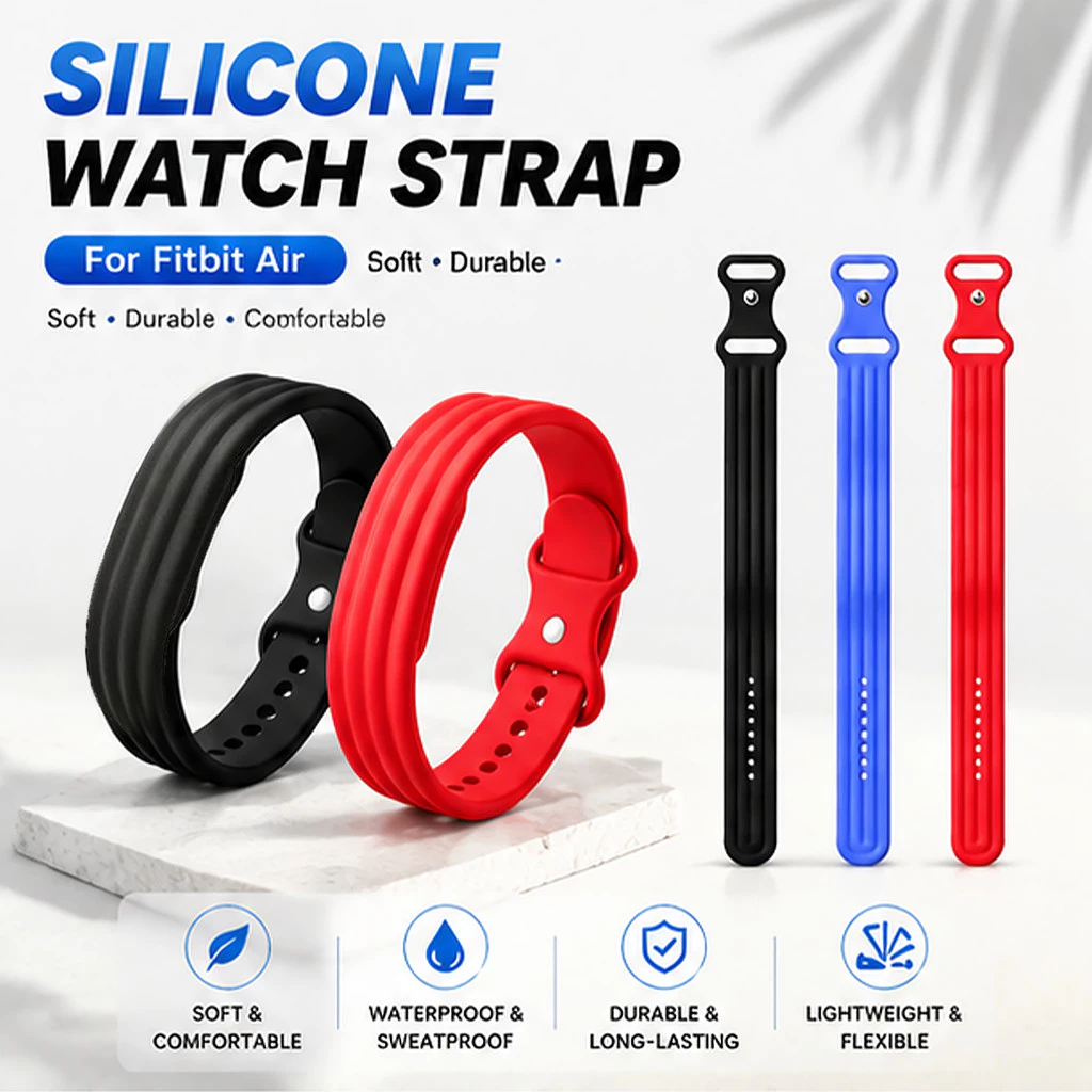 จัดส่งทันที | สําหรับ Google Fitbit Air Strap Band/สายรัดทดแทนวงสมัยใหม่สําหรับอุปกรณ์เสริม Fitbit Air