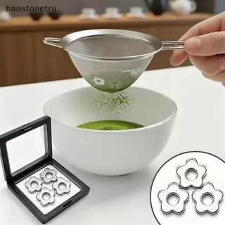 OST สแตนเลส Matcha Sifter Anti-Caking กันสนิมแป้งตะแกรงสําหรับ Professional Tea House ห้องครัวใช้ N