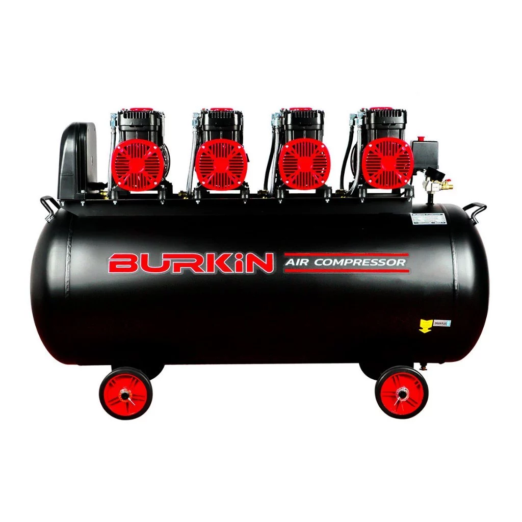 BURKIN ปั๊มลมออยฟรี BK-CE-AC-BG6000-4/200 เสียงเงียบ 6000W 200ลิตร ปั๊มลม ไร้น้ำมัน BK-CE-AC-BG6000-4/200 thumbnail 7