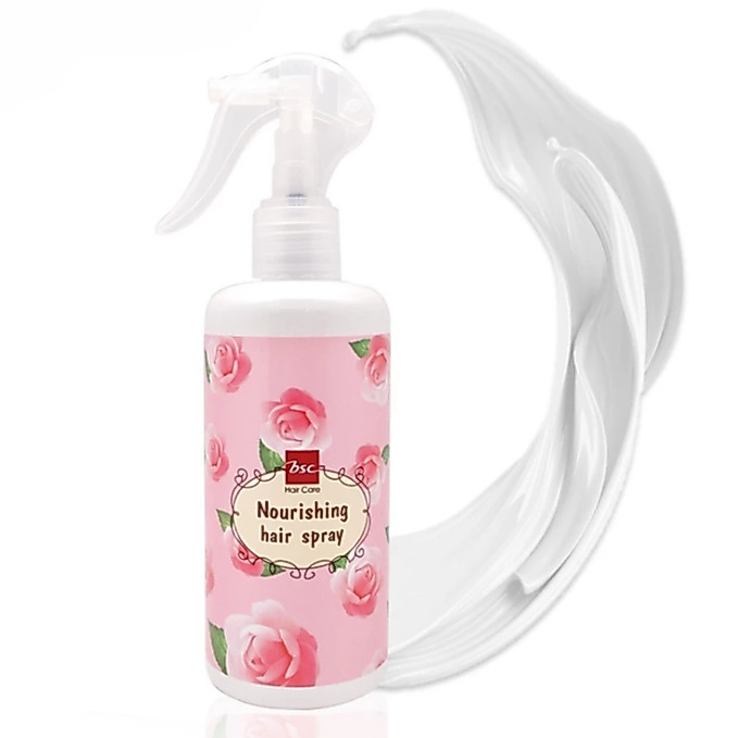 Bsc nourishing hair spray บีเอสซี นอร์ริชชิ่ง แฮร์สเปรย์ 300 ml