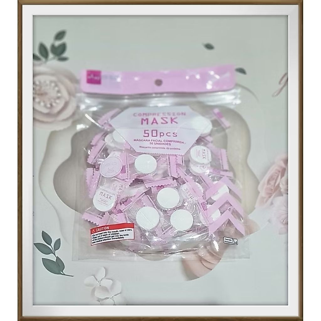 Daiso​ แผ่นมาส์กอัดเม็ด