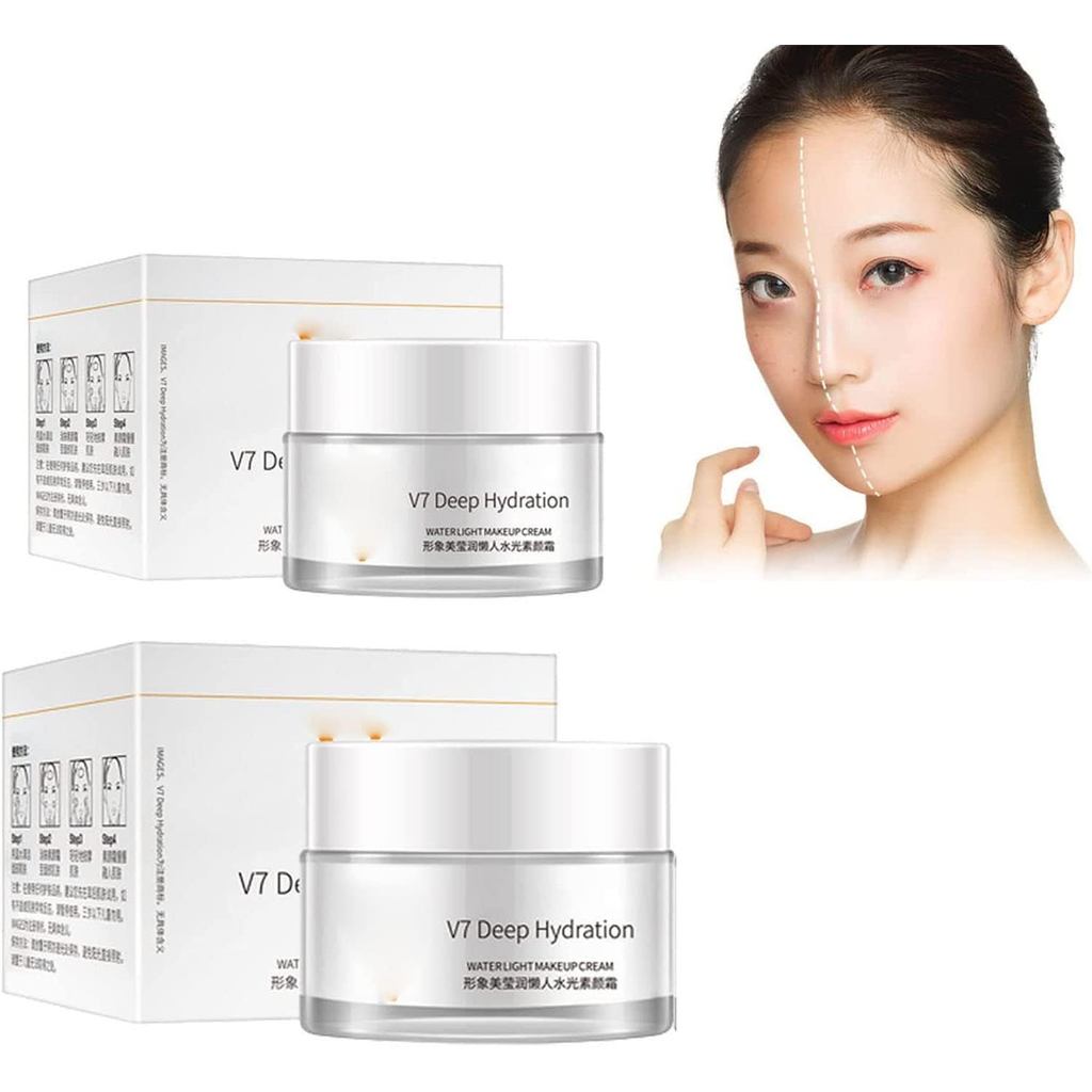 V7 Moisturizing Tone-Up Cream,เกาหลีMoisture Toning Light Cream,V7 Deep Hydration Waterlightแต่งหน้า