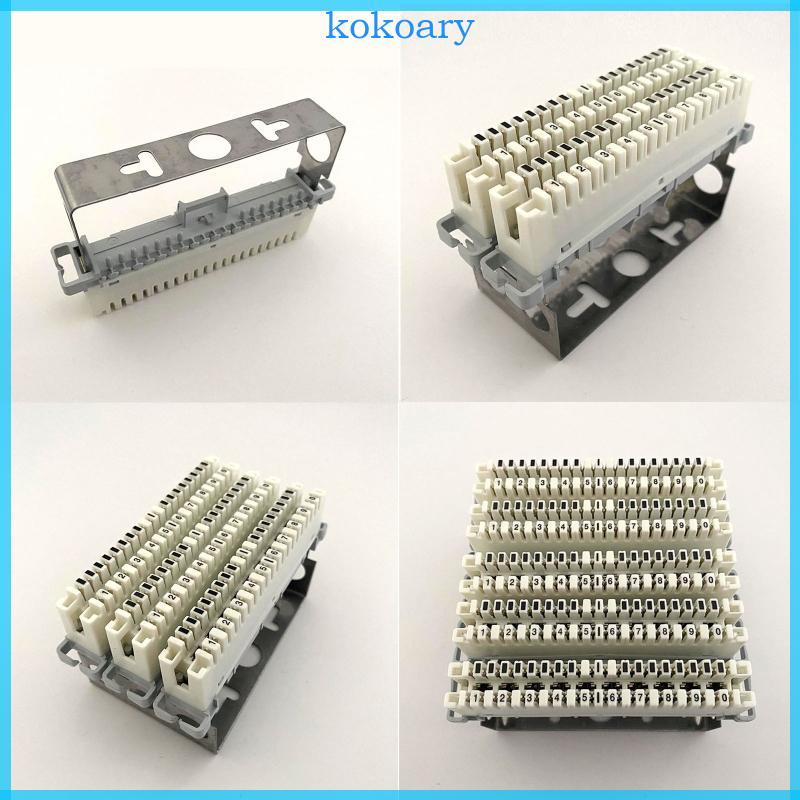 KOK MT-2201 Krone Back Mount Frame สําหรับ Krone LSA โมดูลโทรศัพท์โมดูลวงเล็บ