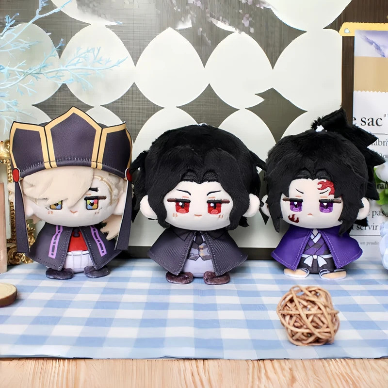 Anime Demon Slayer: Kimetsu No Yai Douma Muzan Michikatsu Mini นั่ง 12 ซม.ตุ๊กตาตุ๊กตาของเล่นตุ๊กตาอ