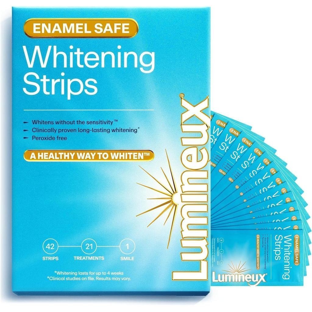 LumineuxinningStrips-21Treatments(3Month)-PerideFree-EnamelSafeforrentist-ningWithoutTheSensitivity-
