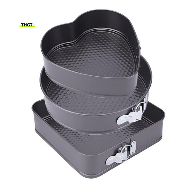 Belinda73Pcs Springform Cake Pan Non-Stick Cheese Cake Pan,ที่ถอดออกได้ด้านล่าง Leakproof Cake Panสํ