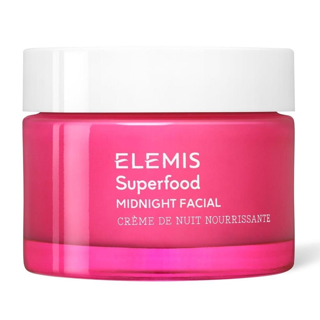 ELEMIS Superfood Midnight Facial, Moisturizer Face Cream, Hydrating Face Moisturizer สําหรับผิวแห้ง,