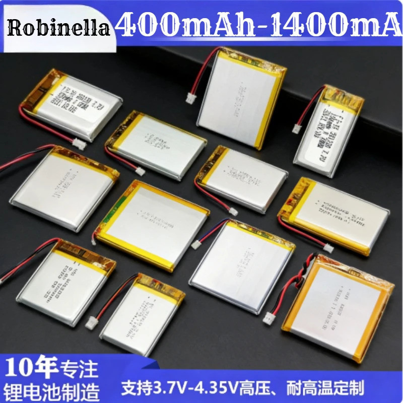 3.7V 803040 แบตเตอรี่ลิเธียมโพลิเมอร์ 303040 403040 503040 703040 603040 903040 103040 123040 แบตเตอ
