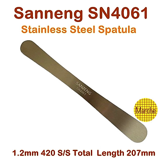 Sanneng SN4061  Stainless Steel Spatula สแตนเลส สปาทูล่า สำหรับปาดเนย ทำขนมเค้ก