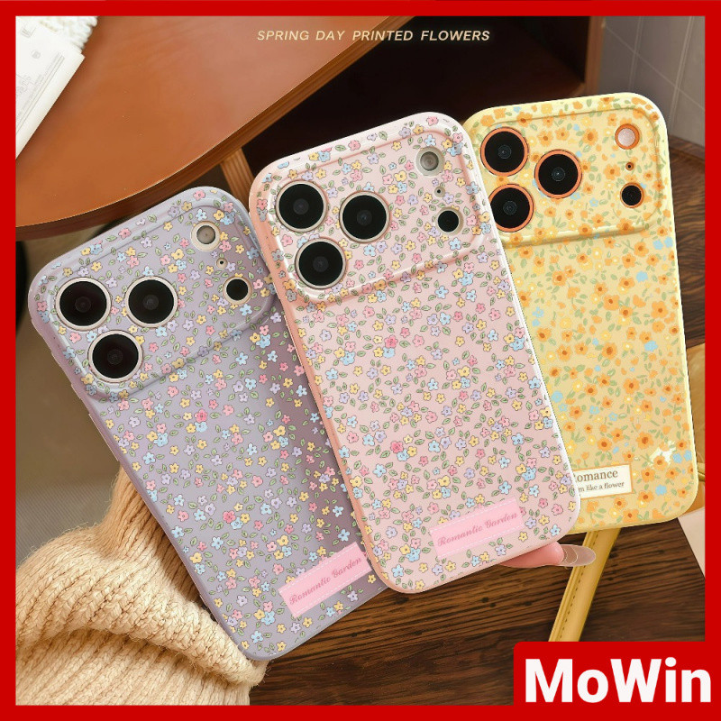 Mowin Case - เคสโทรศัพท์รูปหัวใจ นุ่มแวววาว ใช้ได้กับเคส iPhone 11 และ iPhone 17 Pro Max, ดอกไม้หวาน