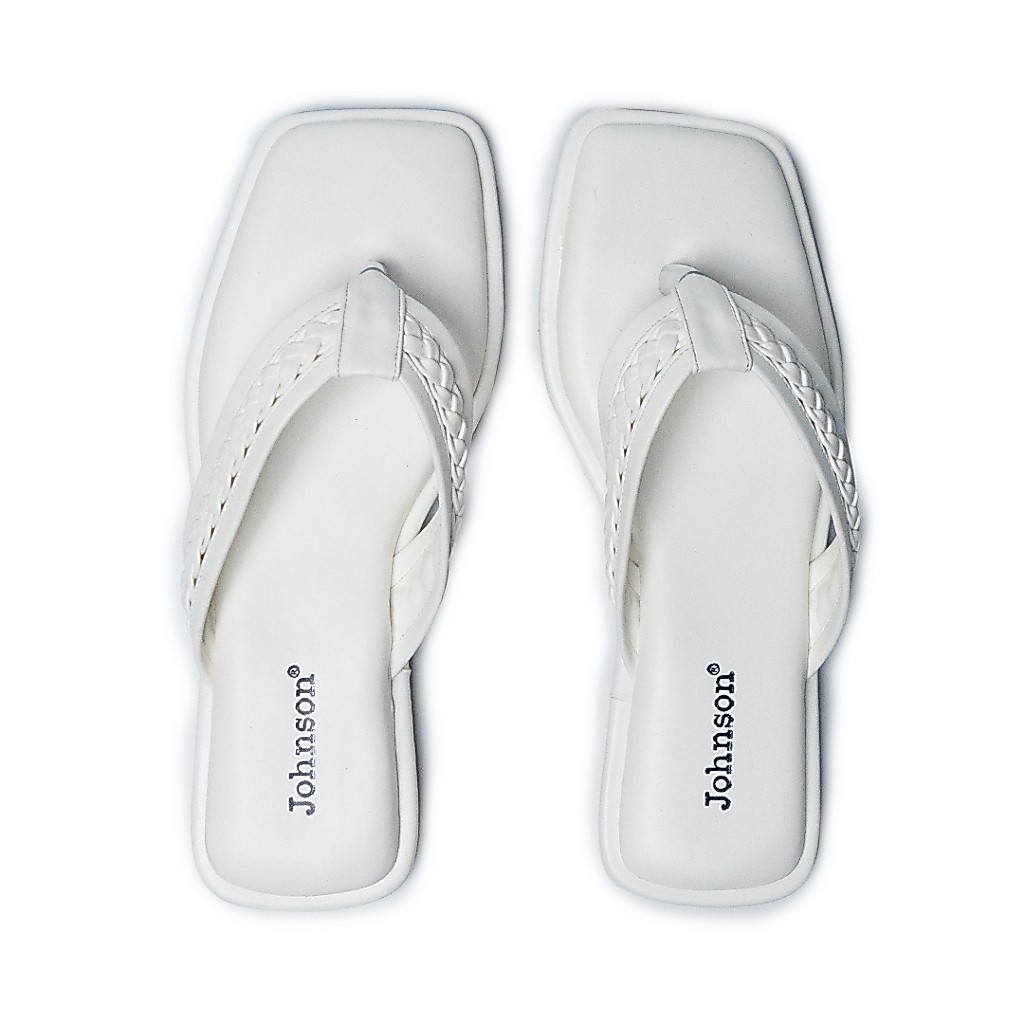 รองเท้าแตะผู้หญิง JOHNSON - HESTIA WHITE