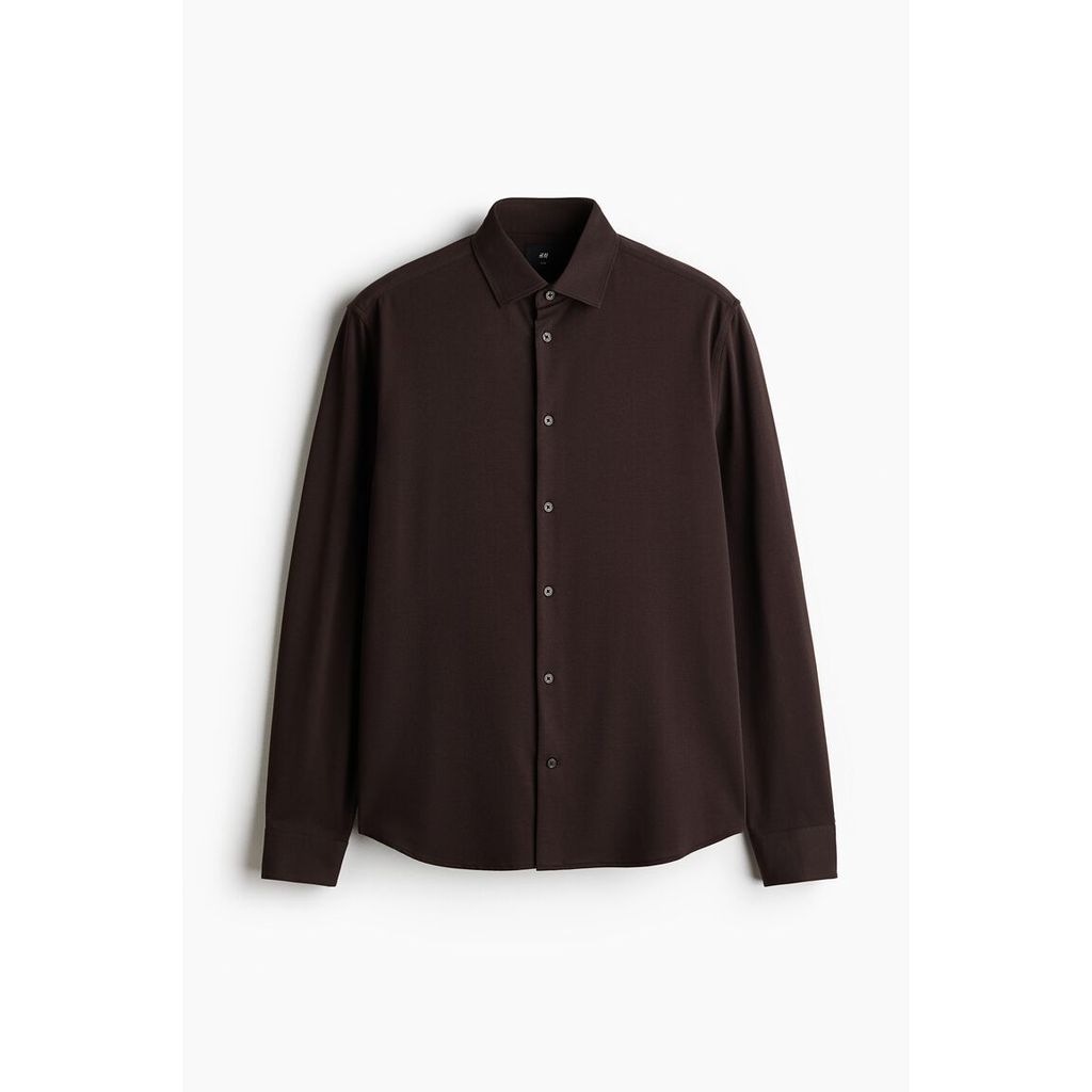 H&M(เอชแอนด์เอ็ม) เสื้อเชิ้ตทรงสลิม ผู้ชาย 1311969_4