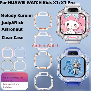 Kuromi เคสใสสําหรับ HUAWEI WATCH Kids X1 กรณี HUAWEI WATCH Kids X1 Pro กรณีป้องกัน
