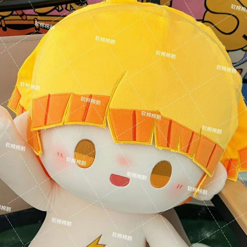 【พร้อมส่ง】ตุ๊กตาดาบพิฆาตอสูร ต้นฉบับ Anime Demon Slayer Fan Anime สินค้าภรรยาของฉัน Zenitsu Attibute