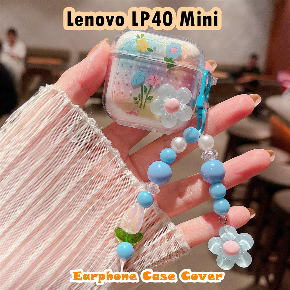 Fast Shipment สําหรับ Lenovo LP40 Mini Case Casing Soft Silicone Headphone Case Star Cartoons Patter
