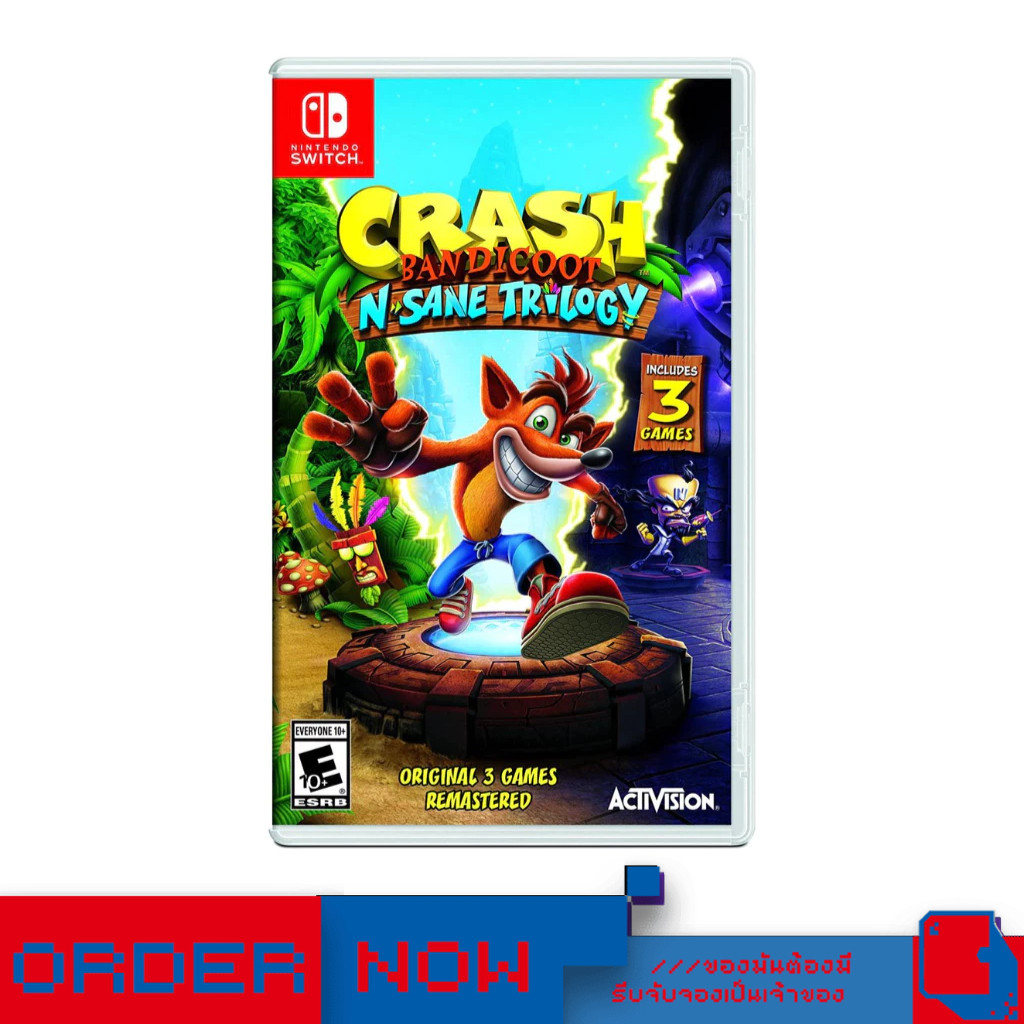 Nintendo Switch™ เกม NSW Crash Bandicoot N. Sane Trilogy  | bY ClaSsIC GaME |