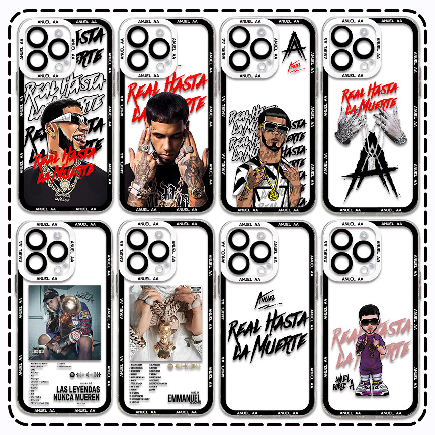 Anuel AA rapper เคสโทรศัพท์สําหรับ Xiaomi Redmi หมายเหตุ 13 12 12C 11 10 10C 13C 10 S 9 9s 9A 9T 9C 
