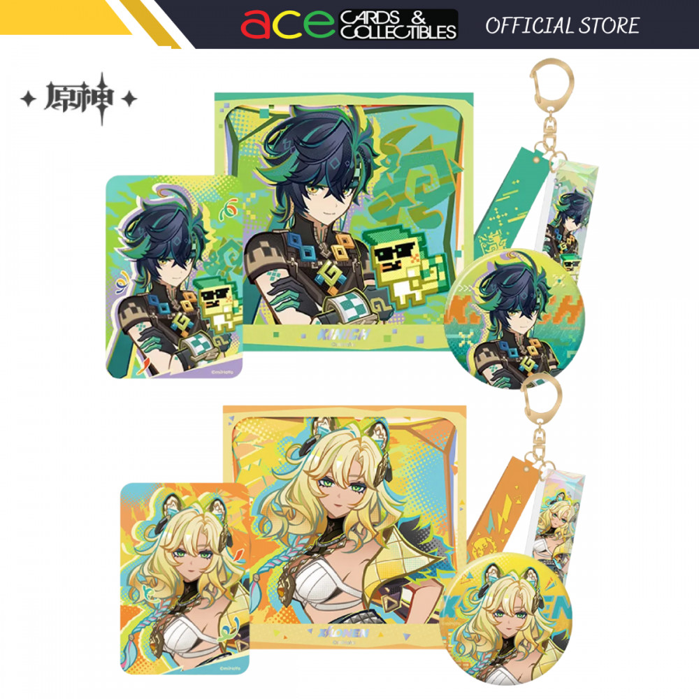 MiHoYo Genshin Impact "มรกตของ Steadfast Valor Kinich & Xilonen" สินค้า