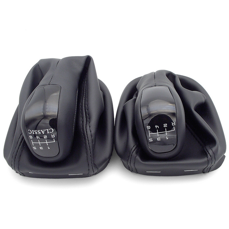 อะไหล่รถยนต์หัวเกียร์เหมาะสําหรับ Mercedes-Benz W203S203 หนังป้องกันฝุ่นฝาครอบเกียร์ SHIFT Lever SHI