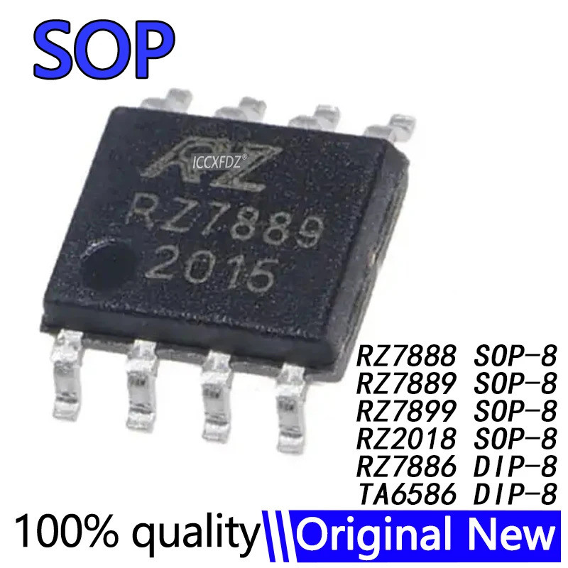 ชิป 1-5PCS RZ7888 RZ7889 RZ7899 SOP-8 RZ2018 RZ7886 DIP-8 TA6586 Driver IC YTSJ