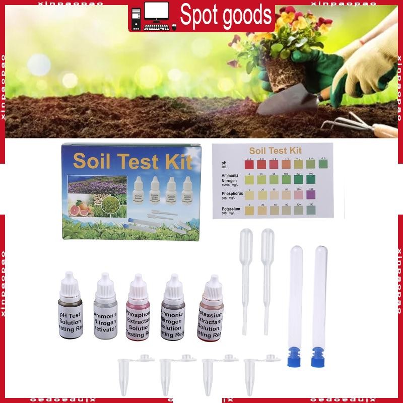 XI Soil PH Test Solution Phosphorus N1 Nitrate P1 โพแทสเซียม K1 K2 Extractant Kit