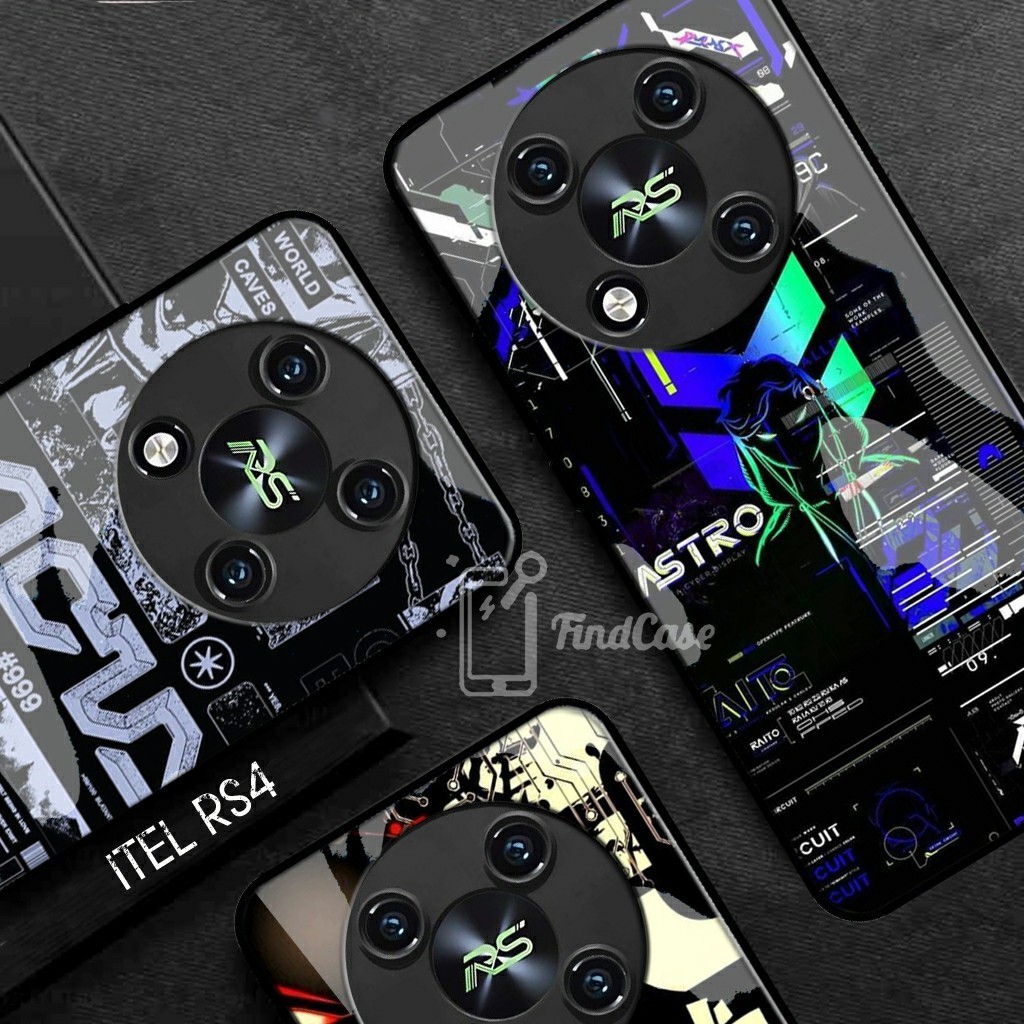 Softcase Clear Case Glossy ITEL RS4 ใหม่ล่าสุด 2024 [FC07] เคส ITEL RS4 - เคสโทรศัพท์มือถือ ITEL RS4