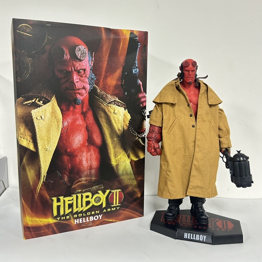 [qun] T Hellboy Hellboy 1/6 แอคชั่นฟิกเกอร์โมเดลตกแต่ง
