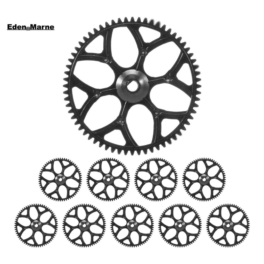 [Eden_Marner]เกียร์หลัก 10 ชิ้นสําหรับ V911S V977 V988 V930 V966 XK K110 RC เฮลิคอปเตอร์เครื่องบิน D