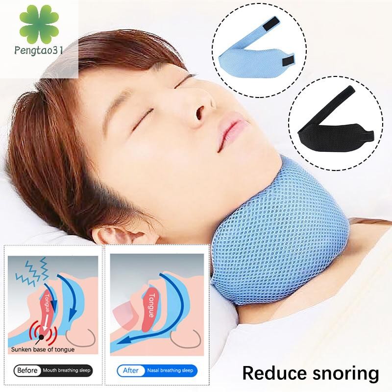 [eto] Anti Snore สายรัดคางสําหรับผู้ชายผู้หญิงปรับหยุดกรน Sleep คอรั้ง Anti Apnea Solution Sleep Sup