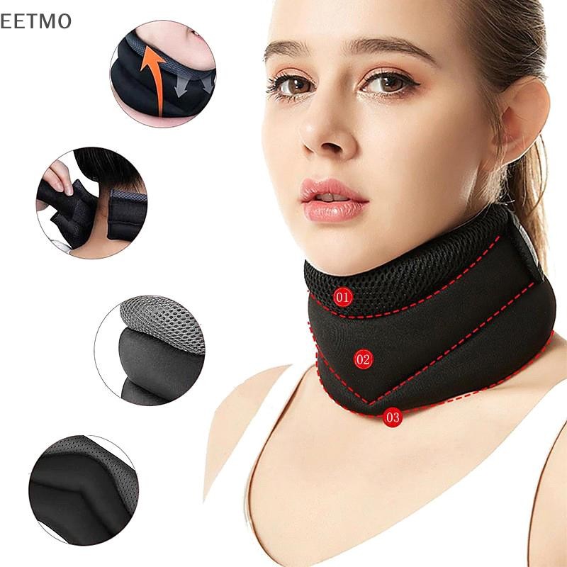 EET โฟมนุ่ม Cerviit คอรั้งปากมดลูก Traction Corrector บรรเทาปวดคอปากมดลูกสําหรับหลังจากการบาดเจ็บคอ 