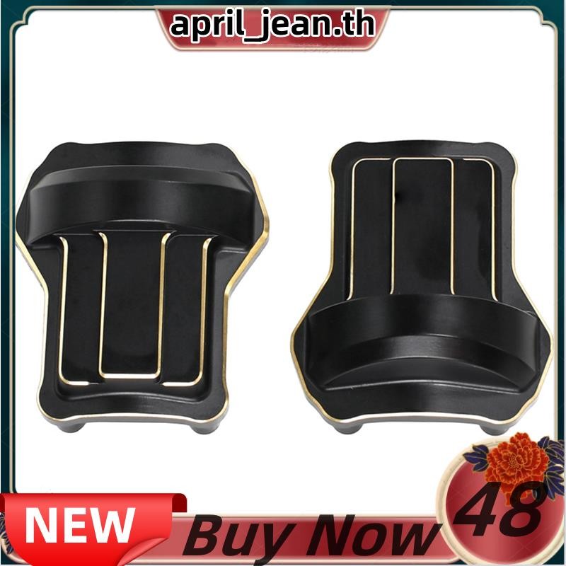 ทองเหลืองด้านหน้าและด้านหลัง Differential เพลาสําหรับ 1/10 RC Crawler FMS FCX10 RC Crawler รถอัพเกรด