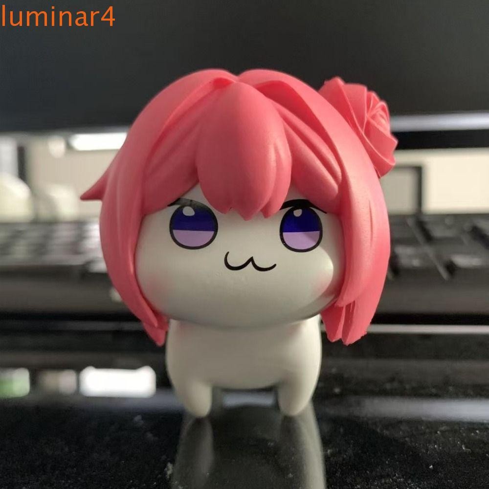 LUMINAR Goddess of Victory Figure, Multi Expressions PVC Doll Nikke Doro Doll, วันเกิด 7 ซม.ตกแต่งบ้