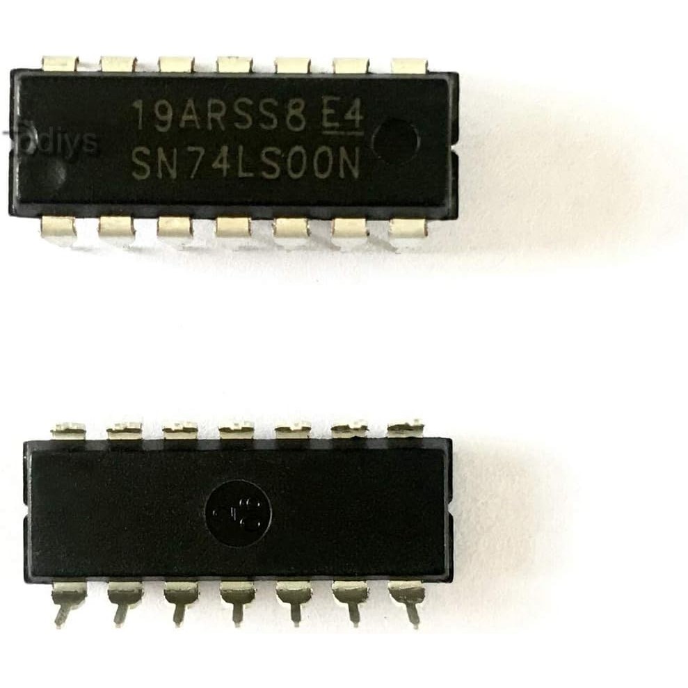 ใหม่ 30 ชิ้นสําหรับ 74LS00 74LS00N SN74LS00N HD74LS00P K555LA3 DM74LS00N DIP-14 Quad 2-Input NAND Ga