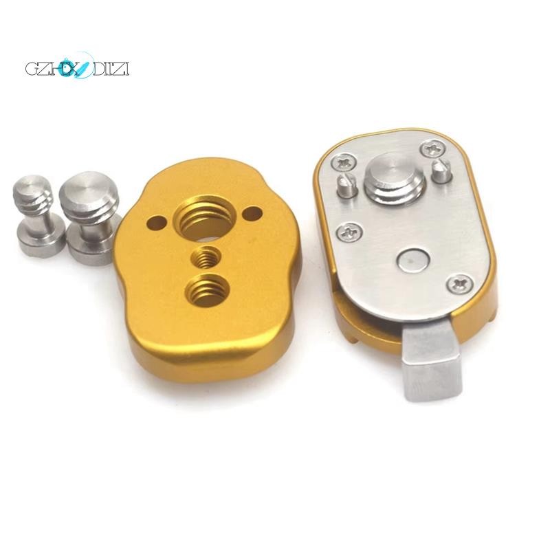 GzhxdiiziImage Transmission Quick-Release Plate Monitor Quick Release Plate สําหรับ LCD Monitor Magi