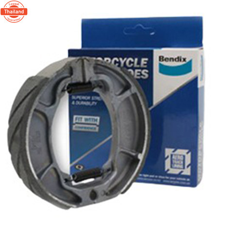 ชุดผ้าเรค Bendix ผ้าเรค Honda Scoopy i year'10-19 ดิสเรคหน้า+ดรัมเรคหลัง MD27, MS6  Scoopy i *ไม่คอม