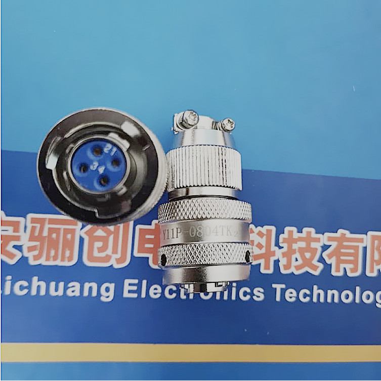 Y11P-0804TJ2/TK Y11P-0804ZK10/ZJ รอบเชื่อมต่อ 4-Core ปลั๊กซ็อกเก็ตประเภทเชื่อม