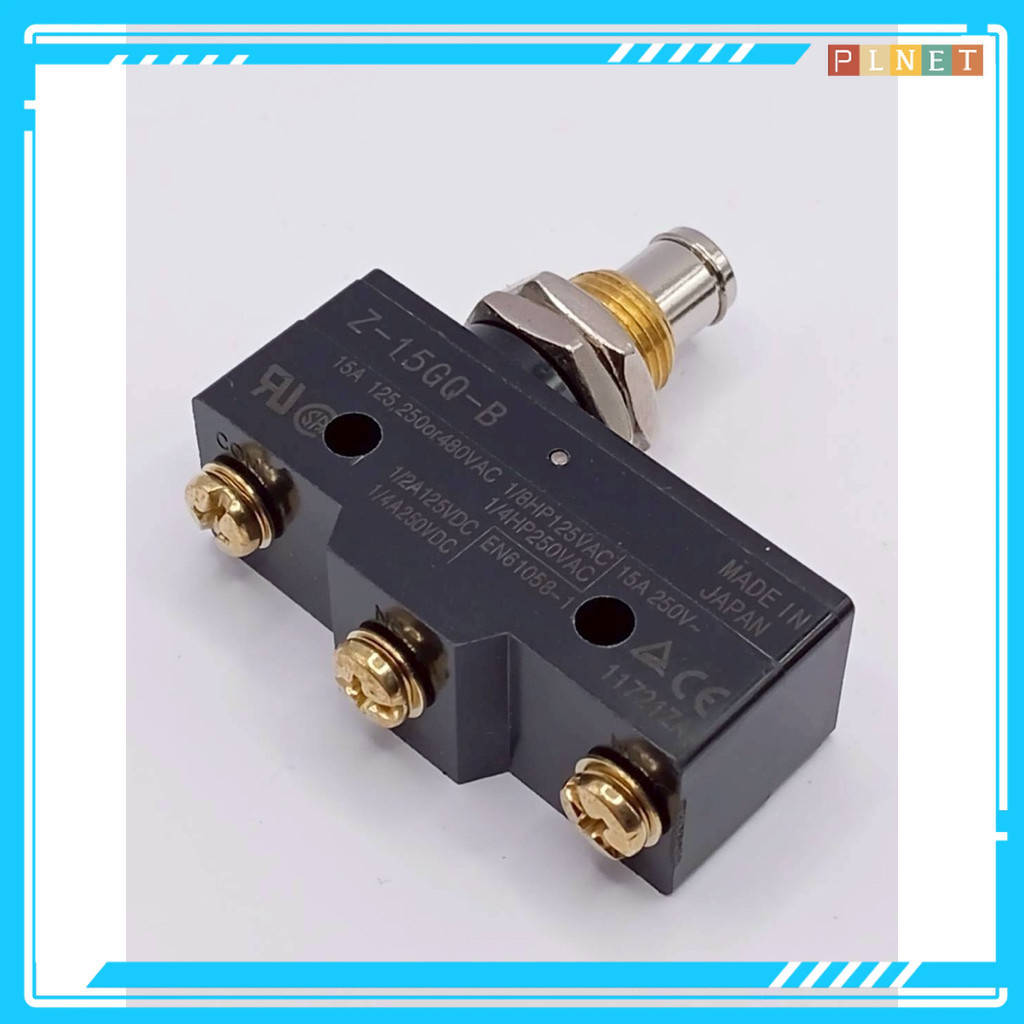 ร้านแนะนำ Z-15GQ-B omron  Z-1.5GQ-B MADE IN JAPAN 15A 125,250or480VAC 1/8HP125VAC 15A 250V~ 1/4HP250