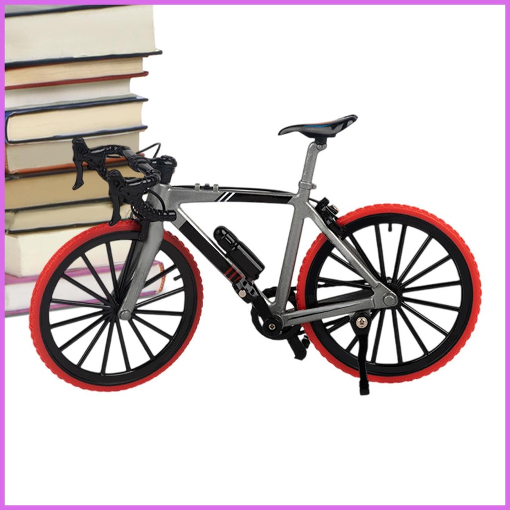 Racing Cycle รุ่น Die-Cast Alloy Road Cycle Miniature 1:8 Scale หัตถกรรมจําลองของสะสมเดสก์ท็อป chwui