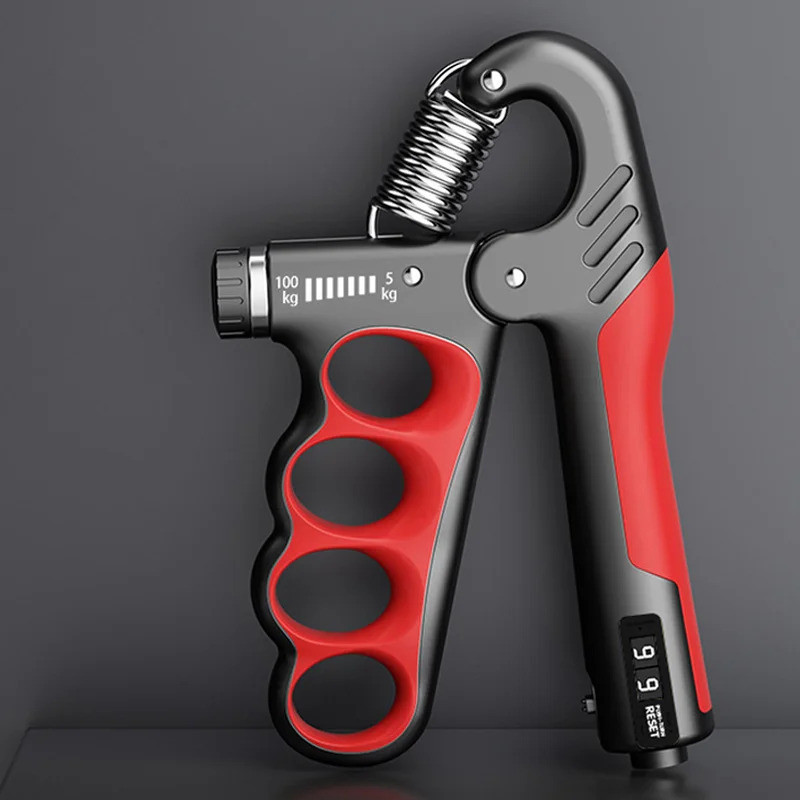 Grip Strength Trainer 11.02-220.46lbs Fitness Gym Training Hand Gripper Forearm Muscle Exerciser Fiv