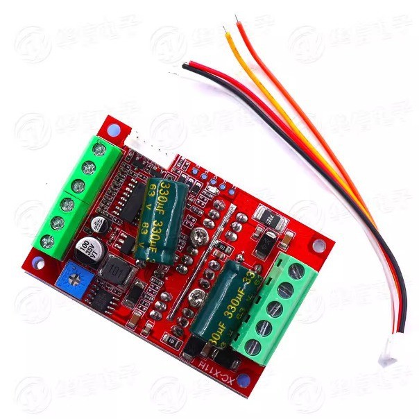 BLDC สาม-Phase DC Brushless พร้อม Hall Motor Controller 9-60V12V48V400W มอเตอร์ไดร์เวอร์บอร์ด