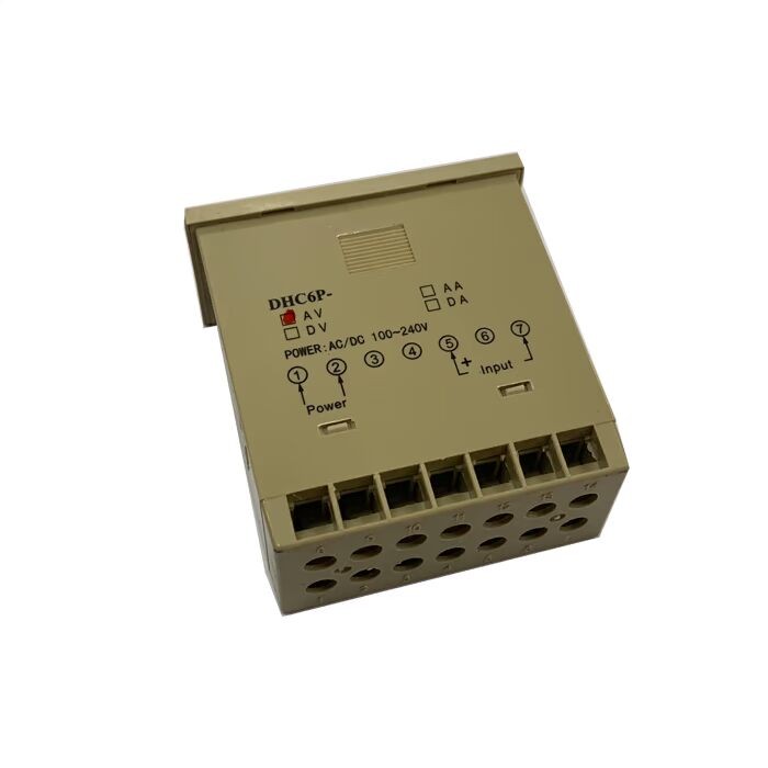 D DHC Dahua DP6 DC AC จอแสดงผลดิจิตอลโวลต์มิเตอร์ DHC6P-AV DHC6P-DV 36 * 72 มม.