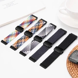 20 22 มม.สายไนลอนสําหรับ CMF นาฬิกา Pro 3 ปรับแม่เหล็กหัวเข็มขัดสําหรับ CMF นาฬิกา pro 2/1 สายรัดข้อมือสมาร์ทนาฬิกาอุปกรณ์เสริม