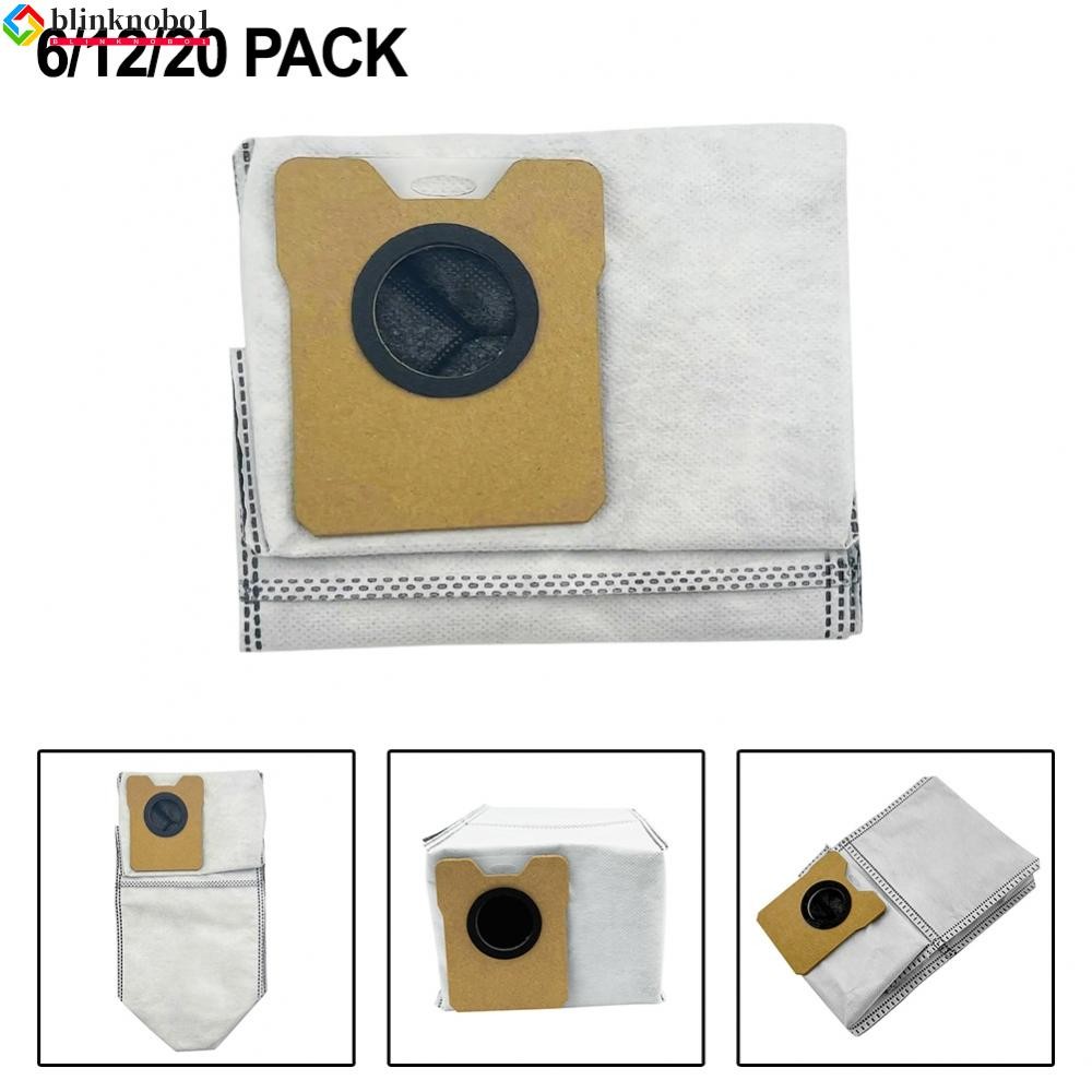 ถุงเก็บฝุ่นทดแทนสําหรับ eufy C10 C20 สําหรับเครื่องดูดฝุ่น Omni 12 แพ็ค