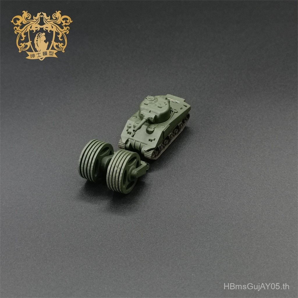 สินค้าใหม่ M4-T1E3 Sherman Medium Tank 1/144 Scale Tank รุ่น 1F53