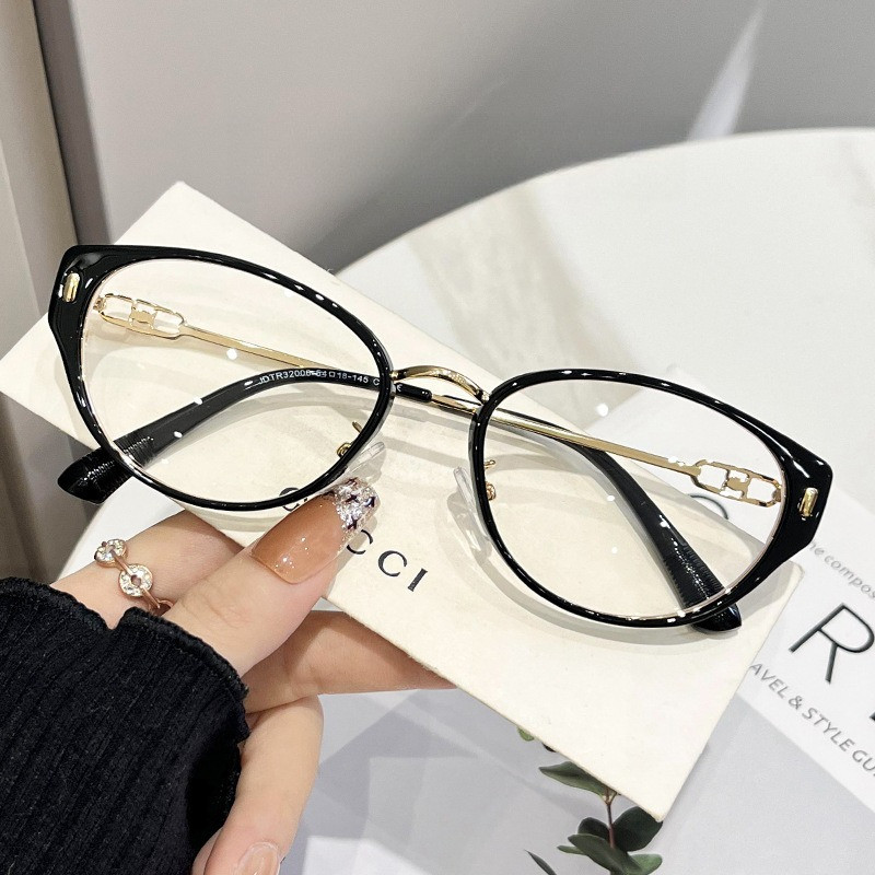 [ZM✨] ปรับองศาตาซ้ายและขวาได้พร้อมแว่นกันรังสีที่แตกต่างกัน / 0 - 425° แว่นสายตาสั้น กรอบแว่นกันรังสีแฟชั่นสำหรับผู้ชายและผู้หญิงพร้อมเลนส์ลดเสียงรบกวน 1050 - รูปที่ 2