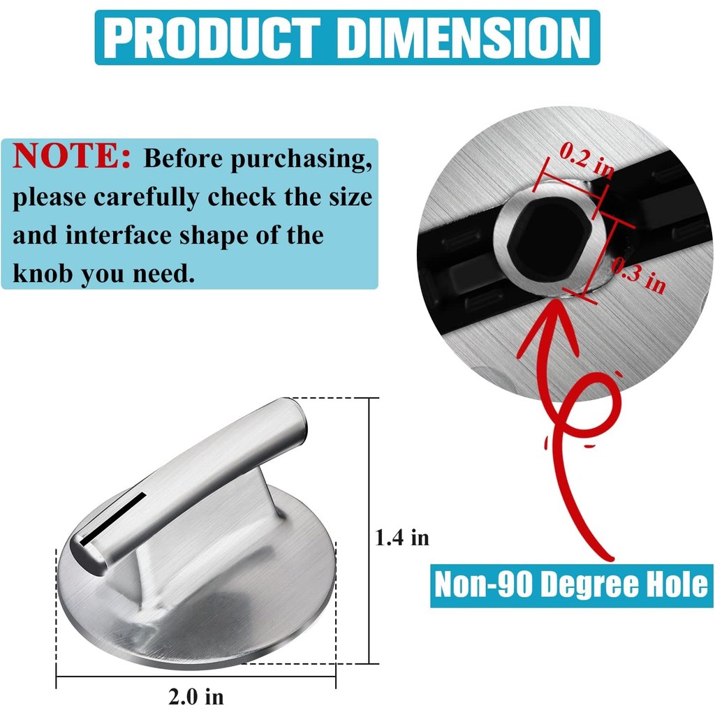 74010839 Cooktop Burner Knob สําหรับ Whirlpool Jenn-Air JED8430BDB18 JED8430BDF JED8430BDS JED8430BD