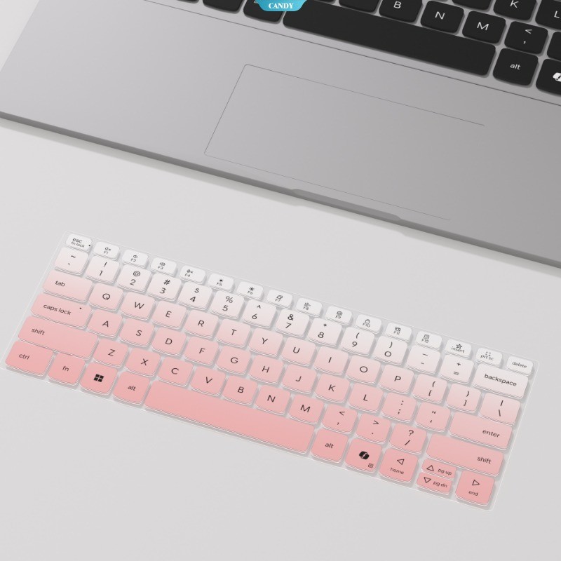 ตัวป้องกันคีย์บอร์ดสําหรับ 2024 Lenovo IdeaPad Air 15 (รุ่น ARP10) – แผ่นรองป้องกันฝุ่นซิลิโคนขนาด 1