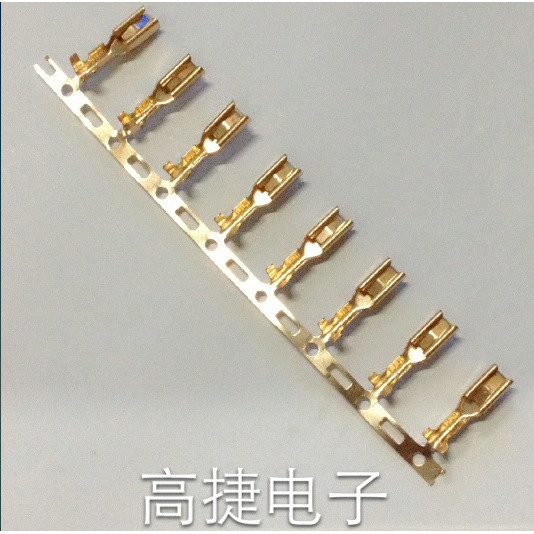 ขั้วต่อขั้วต่อขั้วต่อขั้วต่อ DJ621-2.8 2.8 ปลั๊กสี่เหลี่ยมขั้วต่อพร้อม 5000 ชิ้น 0.25 S หนา