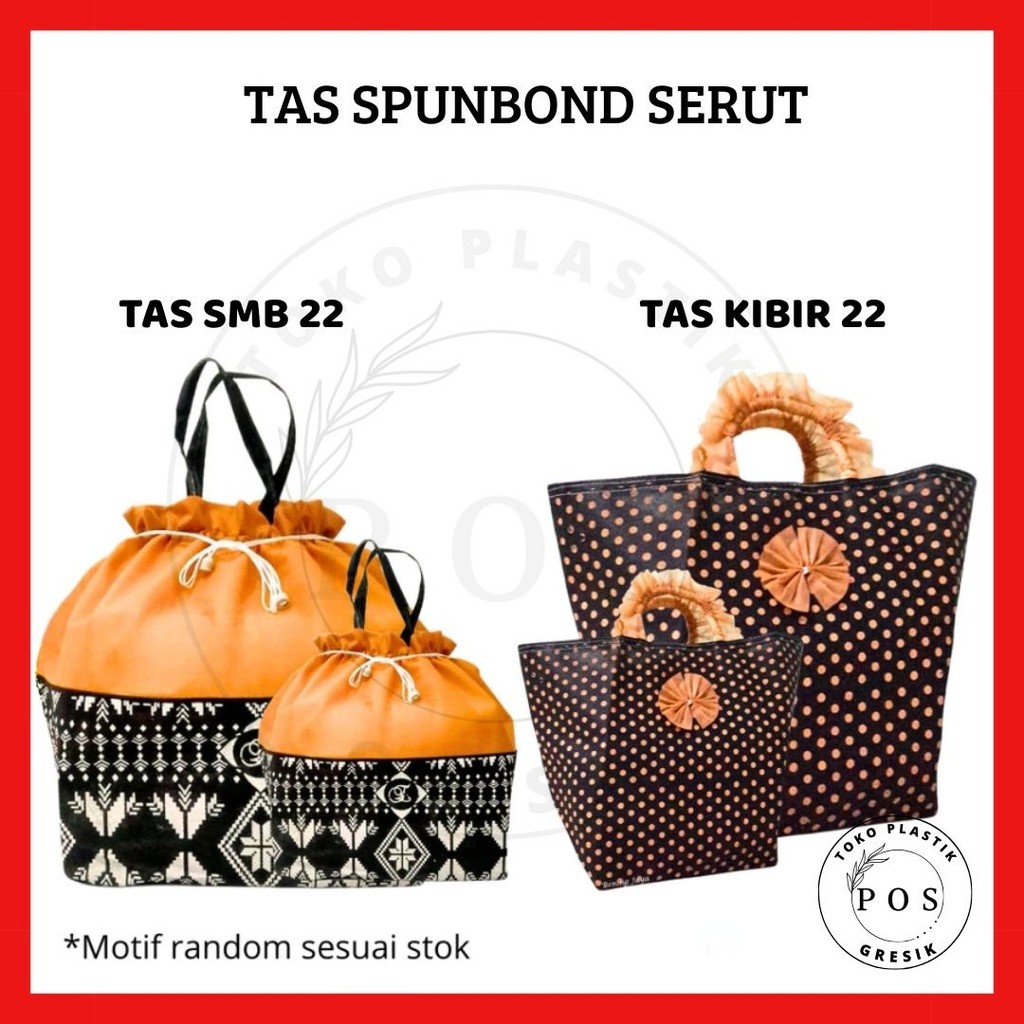 [1-LBR] SPUNBOND BAG PARTY BAG BLESSING BAG GOODIE BAG KIBIR BAG/SMB BAG 22