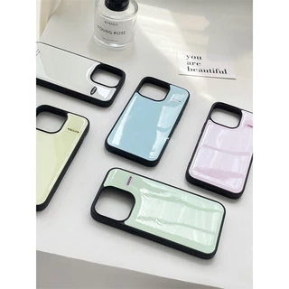 สีทึบอีพ็อกซี่เคสโทรศัพท์ Drop-Resistant สําหรับ iPhone 16 Promax 15 Promax 11 12 13 14plus 15plus 16e 16plus 15pro